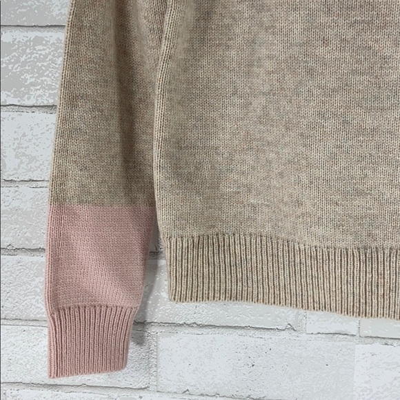 Boden NWT Mock Neck Fife Color Block Sweater XS - Picture 6 of 11